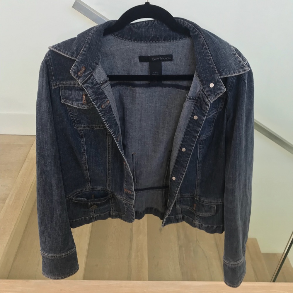 Calvin Klein Dark Wash Denim Jacket